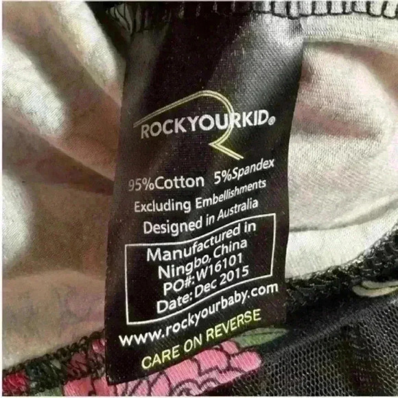 Rock Your Kid “Circus Dress" In Midnight Garden Print Girl's Size 5 Years NWT! - Picture 9 of 9